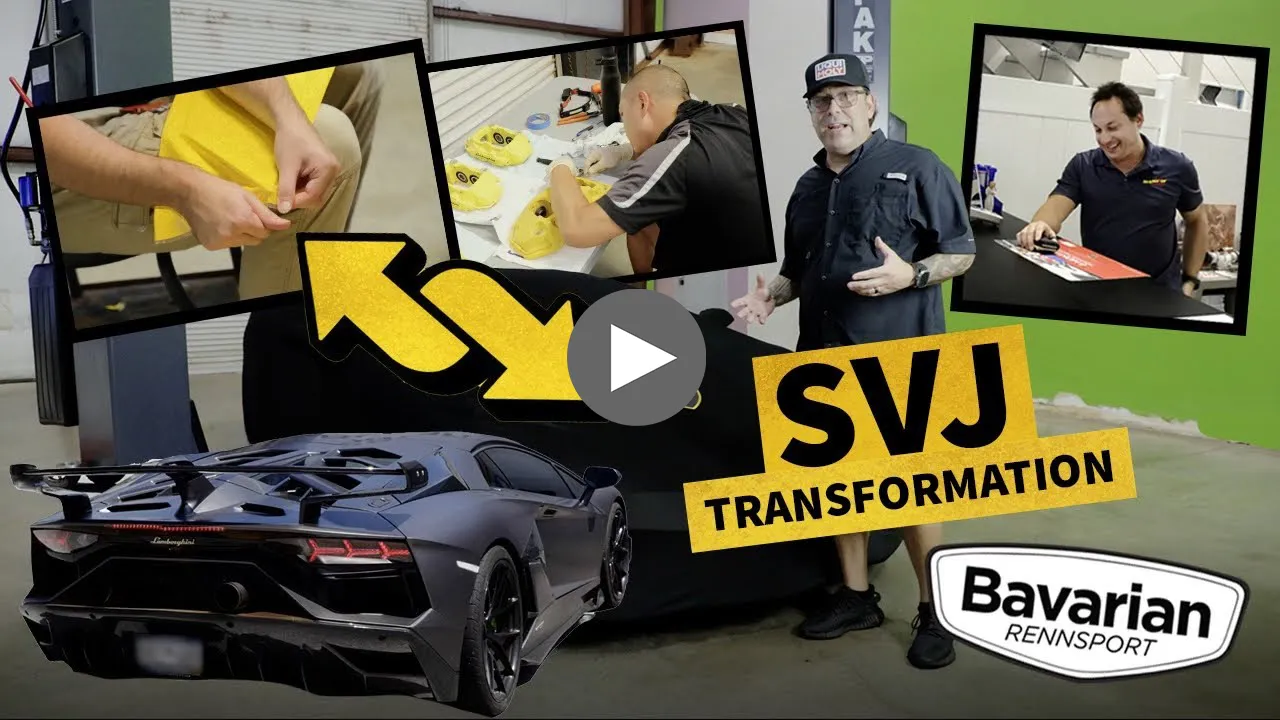 Lamborghini Aventador SVJ Transformation